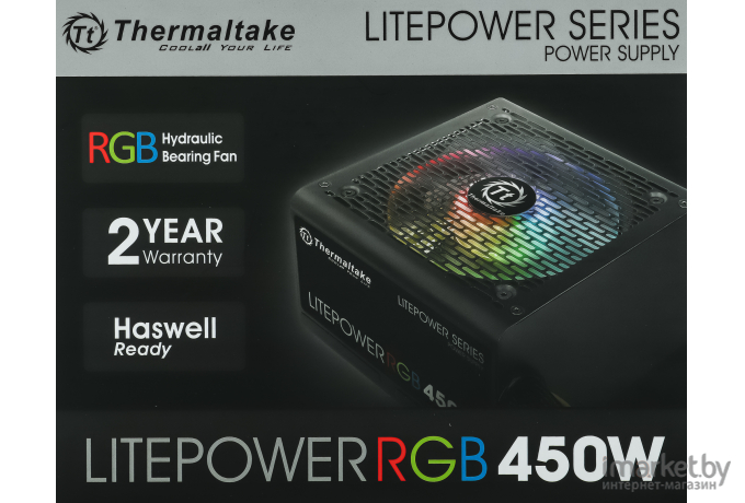 Блок питания Thermaltake Litepower RGB 450W [PS-LTP-0450NHSANE-1]