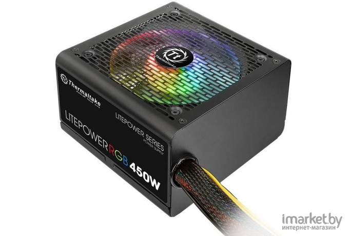 Блок питания Thermaltake Litepower RGB 450W [PS-LTP-0450NHSANE-1]