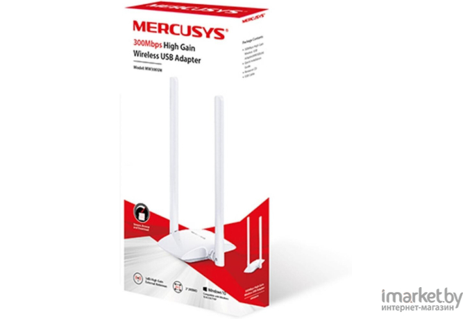 Беспроводной адаптер Mercusys N300 [MW300UH]