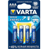 Комплект батареек Varta High Energy AAA