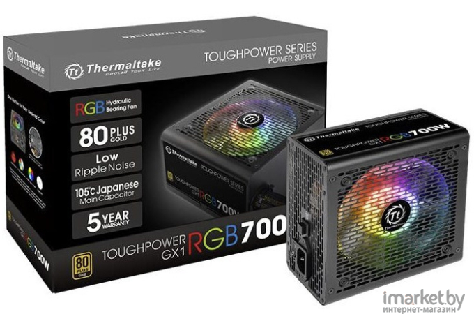 Блок питания Thermaltake Toughpower GX1 RGB 700W [PS-TPD-0700NHFAGE-1]