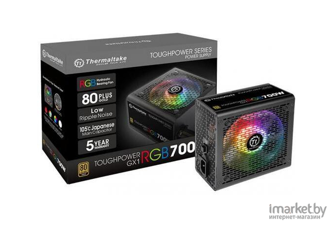 Блок питания Thermaltake Toughpower GX1 RGB 700W [PS-TPD-0700NHFAGE-1]