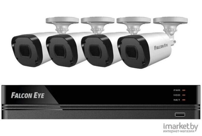 Комплект видеонаблюдения Falcon Eye Kit Smart Дача FE-104MHD