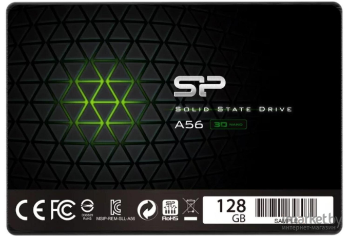 SSD диск Silicon-Power 128GB A56 [SP128GBSS3A56B25]