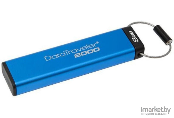 Usb flash Kingston DataTraveler 2000 8Gb синий [DT2000/8GB]