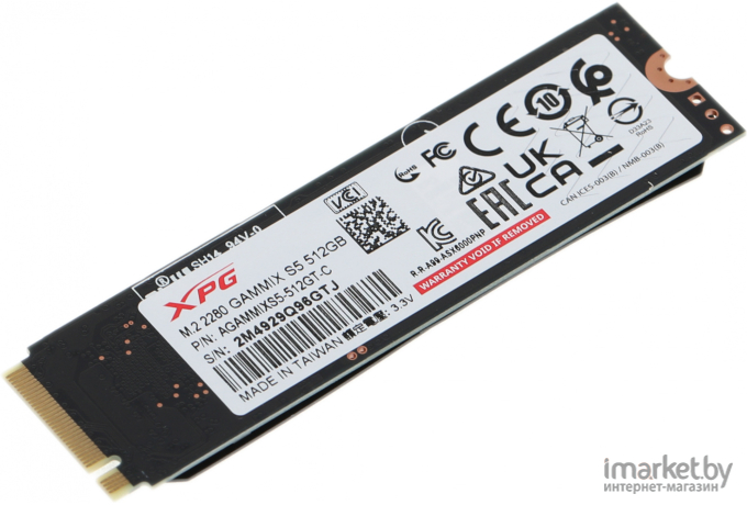 SSD диск A-Data 512Gb XPG S5 [AGAMMIXS5-512GT-C]