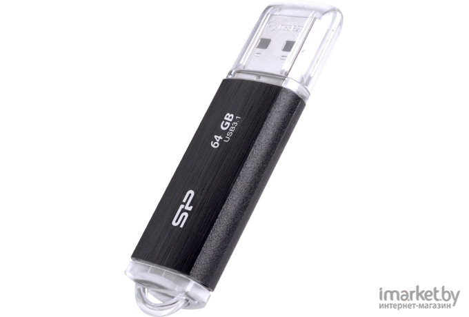 Usb flash Silicon-Power Blaze B02 64Gb Black [SP064GBUF3B02V1K]