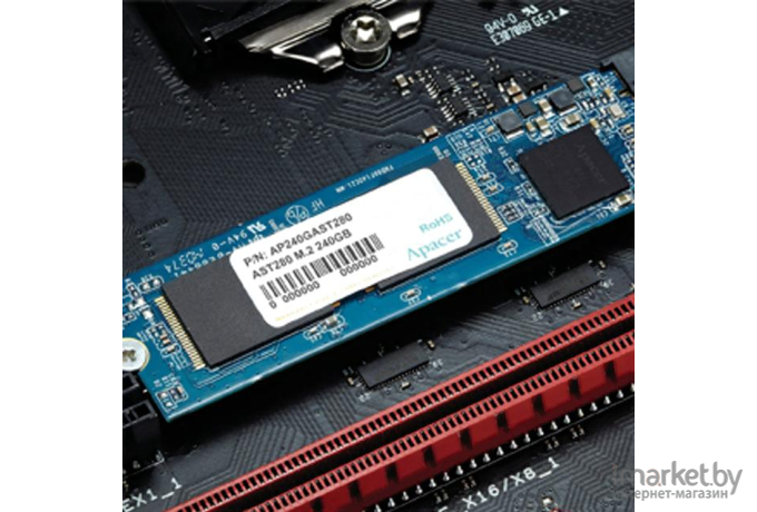 SSD диск Apacer 480Gb AST280 [AP480GAST280-1]