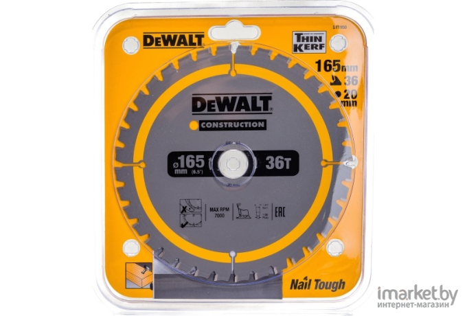 Диск пильный DeWalt DT1950