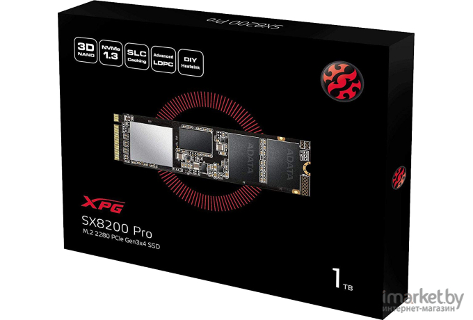 SSD диск A-Data 1.0Tb SX8200 Pro [ASX8200PNP-1TT-C]