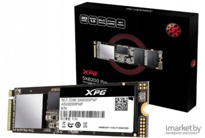 SSD диск A-Data 1.0Tb SX8200 Pro [ASX8200PNP-1TT-C]