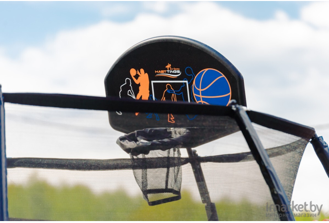 Батут Hasttings Air Game Basketball 10 ft-305 см с защитной сеткой и лестницей