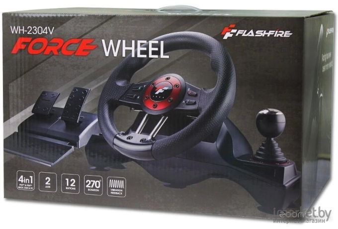 Игровой руль  FlashFire  4 in1 Force Wheel [WH-2304V]