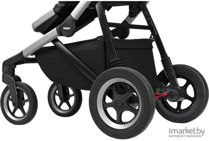 Детская коляска Coletto Thule Sleek + Bassinet MiBlack черный [11000007]