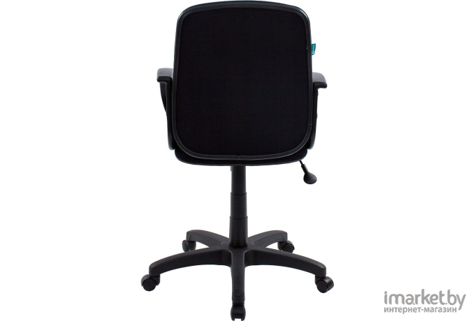 Офисное кресло Бюрократ CH-808-LOW/BLACK низкая спинка черный