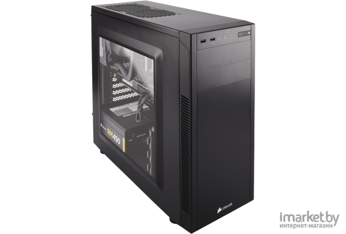 Корпус для компьютера Corsair Carbide Series 100R Black [CC-9011075-WW]