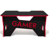 Стол игровой Generic Comfort черный/красный (GAMER2/DS/NR)