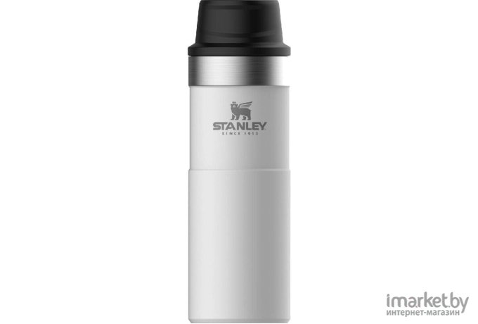 Термокружка Stanley The Trigger-Action Travel Mug 0.47 л белый [10-06439-032]