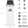 Термокружка Stanley The Trigger-Action Travel Mug 0.47 л белый [10-06439-032]