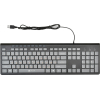 Клавиатура Oklick 480 M черный/серый
