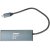USB-хаб Digma HUB-3U3.0С-UC-G серый