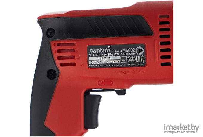 Электродрель Makita M6002 безударная