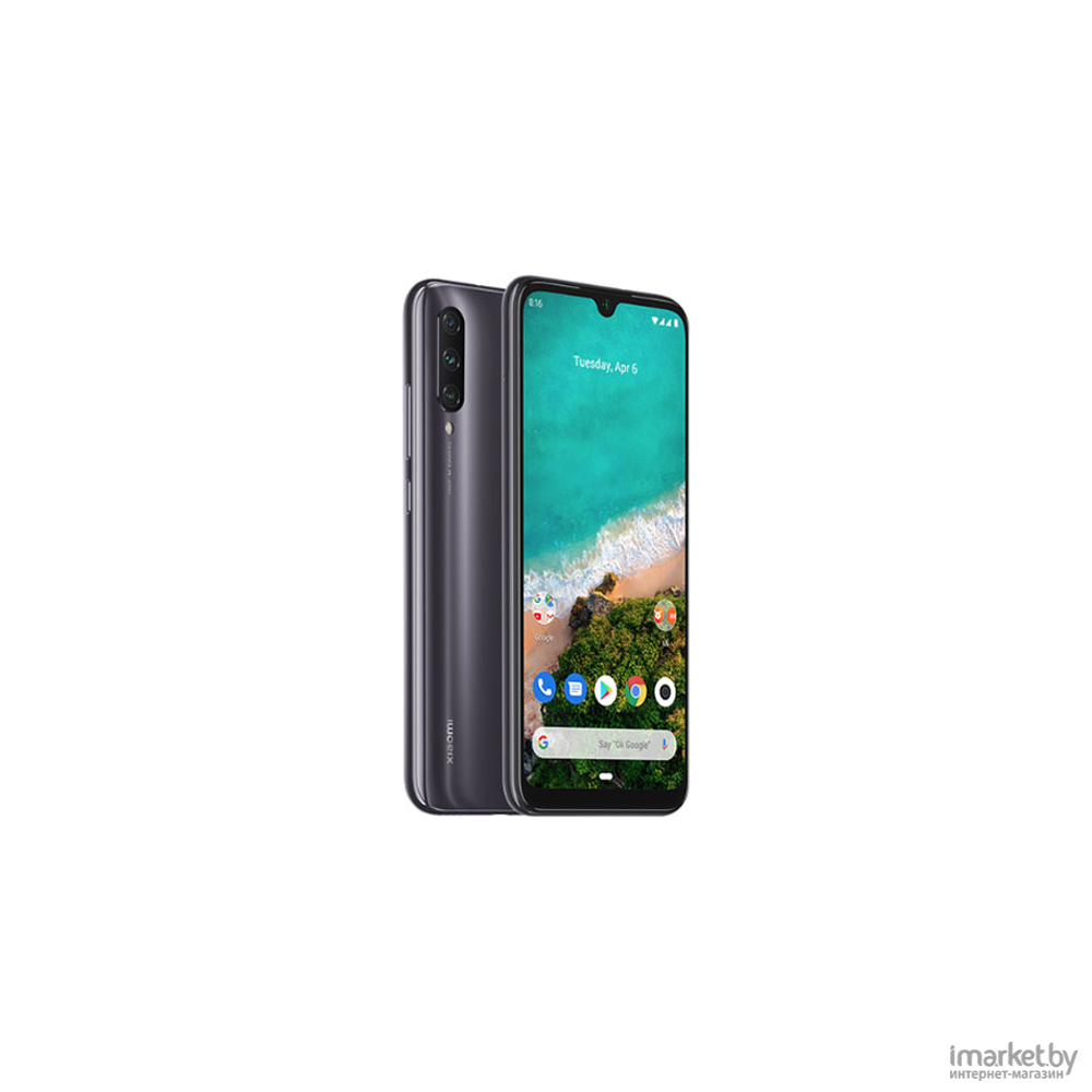 Мобильный телефон Xiaomi Mi A3 4GB/128GB Grey [M1906F9SH] в каталоге | Цена  | Доставка по РБ