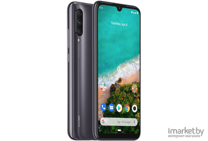 Мобильный телефон Xiaomi Mi A3 4GB/128GB Grey [M1906F9SH]