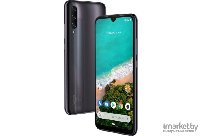 Мобильный телефон Xiaomi Mi A3 4GB/128GB Grey [M1906F9SH]