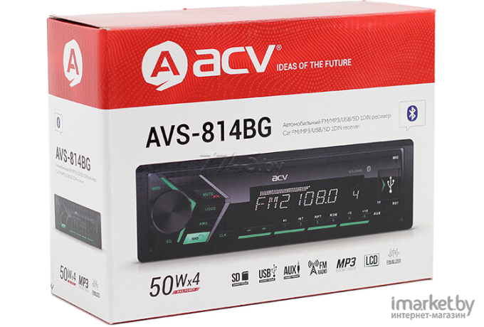 Автомагнитола ACV AVS-814BG [34491]