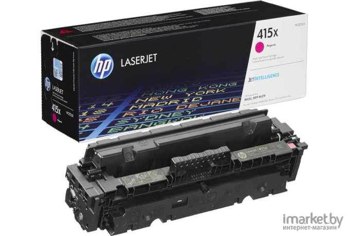 Картридж HP 415X пурпурный [W2033X]