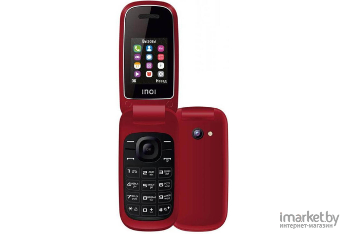 Мобильный телефон INOI 108R Red [4660042752587]