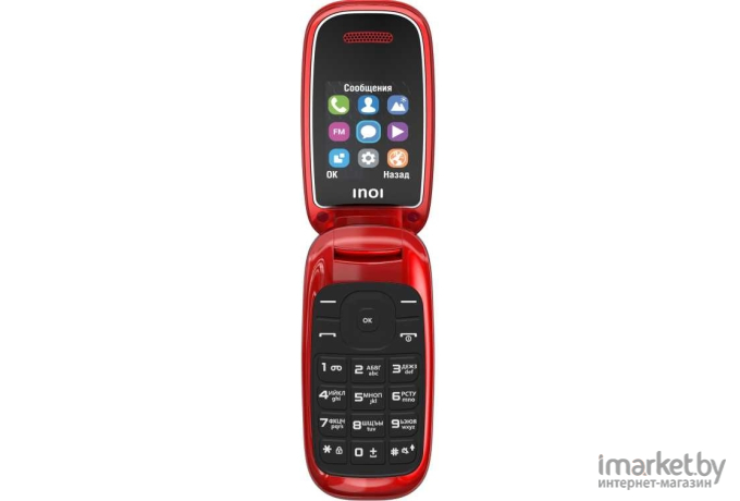 Мобильный телефон INOI 108R Red [4660042752587]