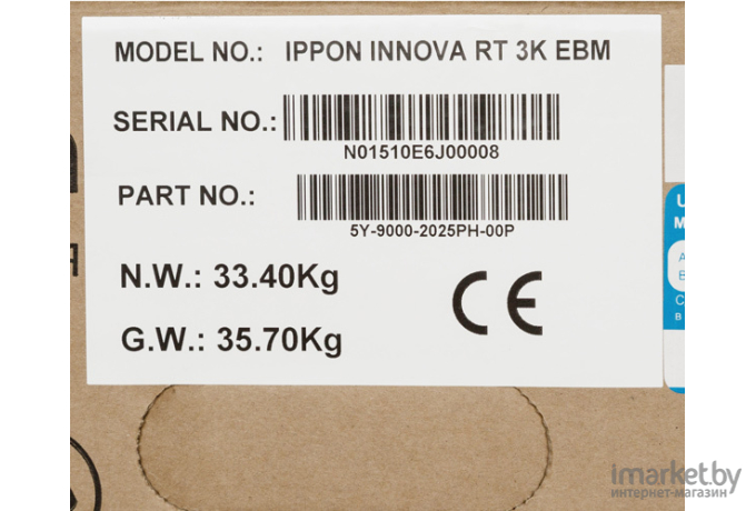 Аккумулятор для ИБП IPPON Innova RT 3K 2U для Innova RT 3K [626116]