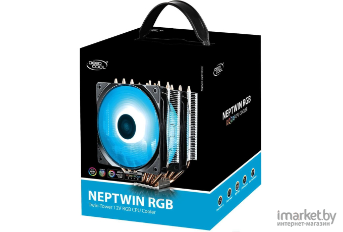 Система охлаждения DeepCool Neptwin RGB (DP-MCH6-NT-A4RGB)