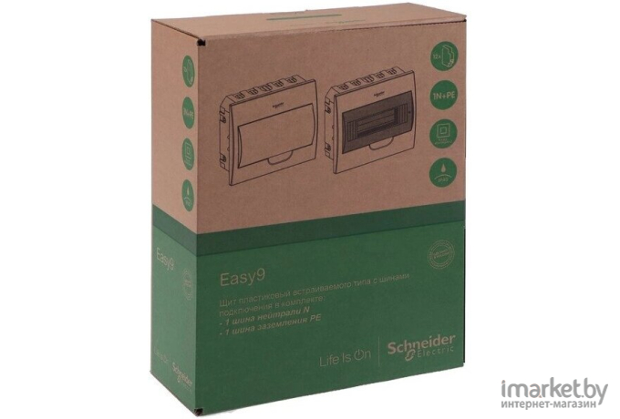 Электрощит Schneider Electric Easy Box Бокс пластиковый [EZ9E112S2FRU]