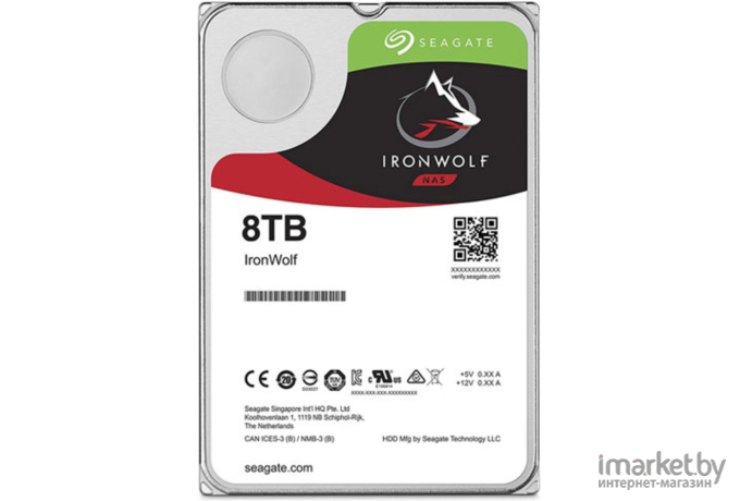 Жесткий диск Seagate Ironwolf 8TB [ST8000VN004]