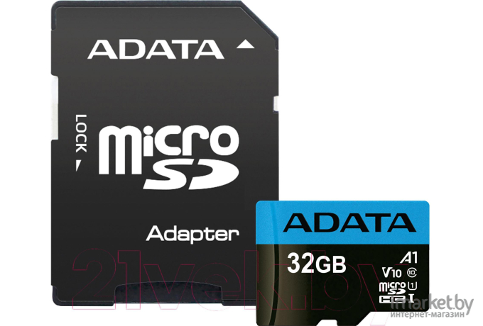 Карта памяти A-Data MICRO SDHC 32GB [AUSDH32GUICL10A1-RA1]