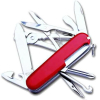 Туристический нож Victorinox Deluxe Tinker 17 функций карт. коробка красный [1.4723]