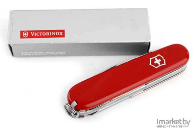 Туристический нож Victorinox Compact 15 функций карт. коробка красный [1.3405]