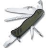 Туристический нож Victorinox Military 10 функций карт. коробка зеленый [0.8461.MWCH]