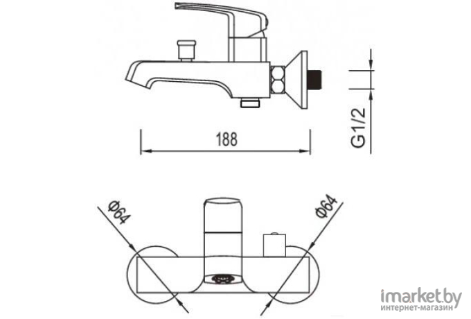 Смеситель Gerhans K13006