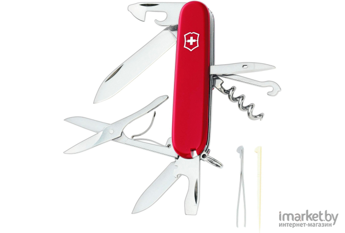 Туристический нож Victorinox Climber 14 функций карт. коробка красный [1.3703]