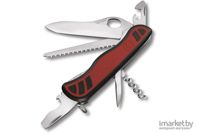 Туристический нож Victorinox Forester M Grip 12 функций красный/черный [0.8361.MC]