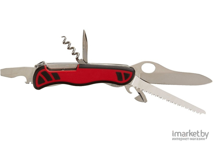Туристический нож Victorinox Forester M Grip 12 функций красный/черный [0.8361.MC]