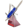 Туристический нож Victorinox Climber 14 функций карт. коробка синий полупрозрачный [1.3703.T2]