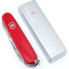 Туристический нож Victorinox Climber 14 функций карт. коробка красный полупрозрачный [1.3703.T]