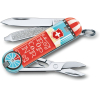 Туристический нож Victorinox Classic LE2019 Le 7 функций подар. коробка голубой [0.6223.L1910]