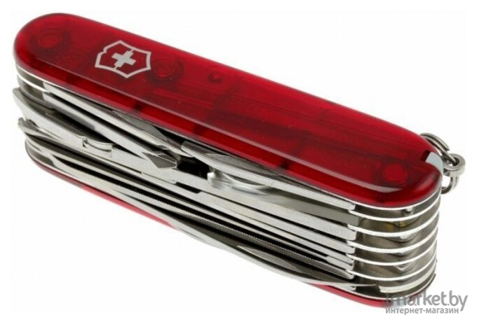 Туристический нож Victorinox SwissChamp XLT 49 функций карт. коробка красный [1.6795.XLT]