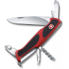 Туристический нож Victorinox RangerGrip 68 11 функций карт. коробка красный/черный [0.9553.C]